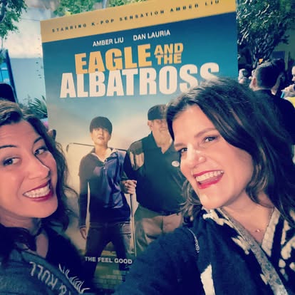 At the Eagle and the Albatross premiere